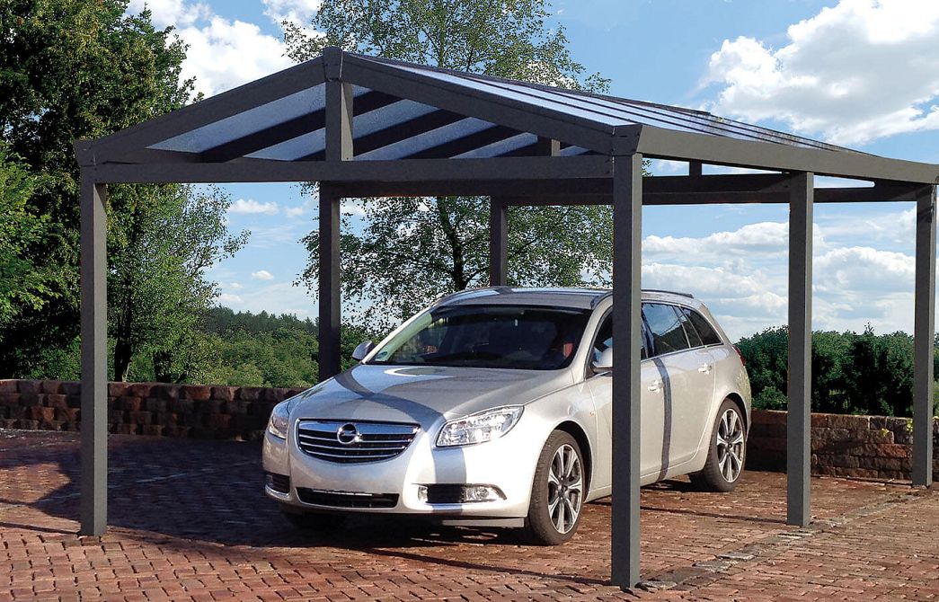 Zadeldak carport