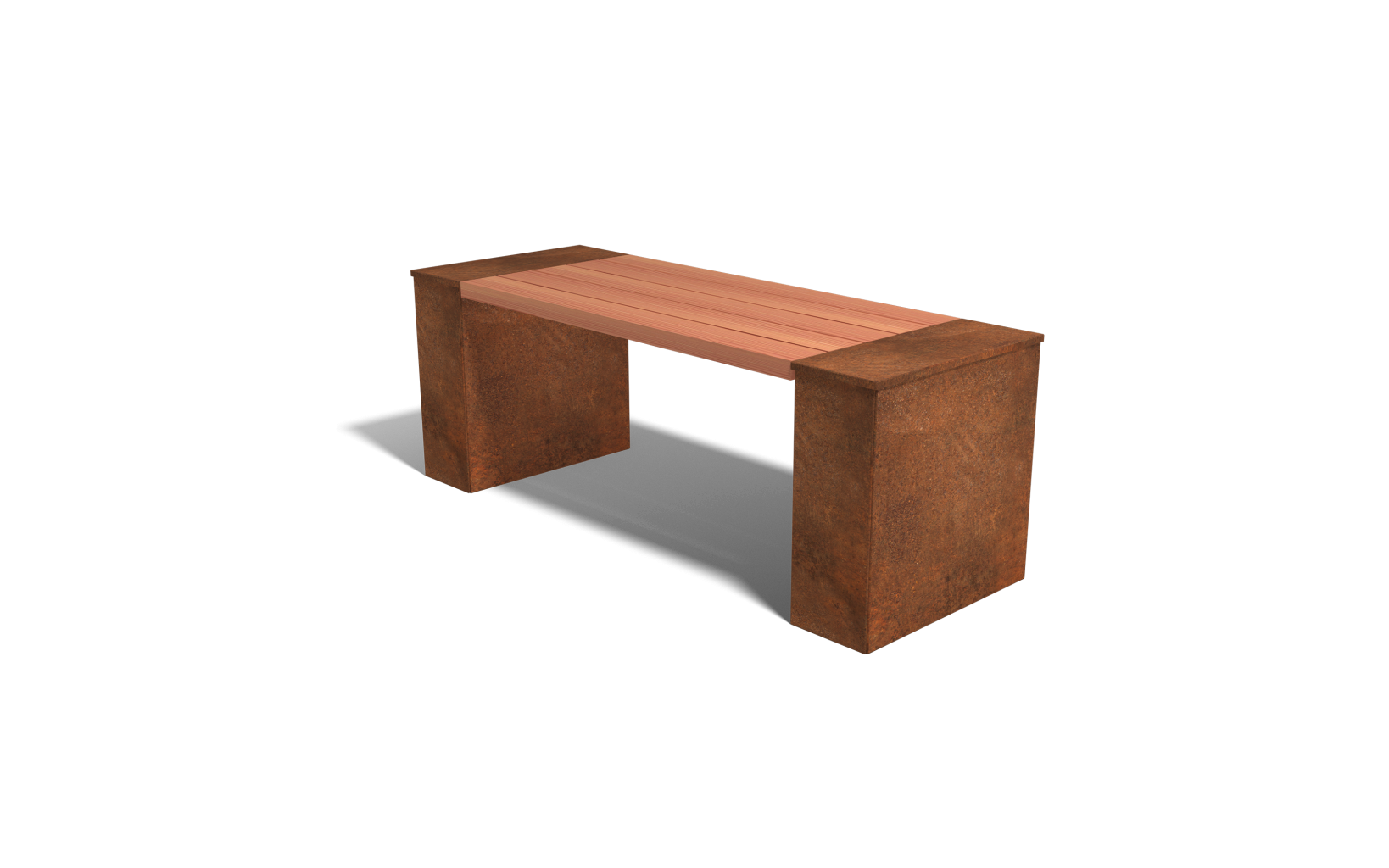 Cortenstaal Plantenbaktafel