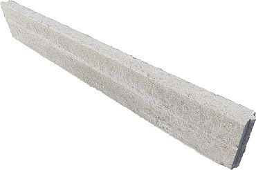 Betonband 6x15x100 grijs