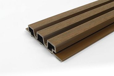 WPC WEO35 Gardenwall Teak 33x170mm E Klasse (wb 140mm) FSC®100% FSC®-C003450