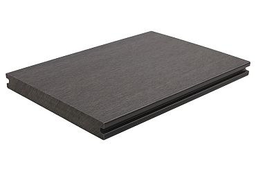 WPC 22,5x210mm Fiberdeck Premium massief Dark Grey