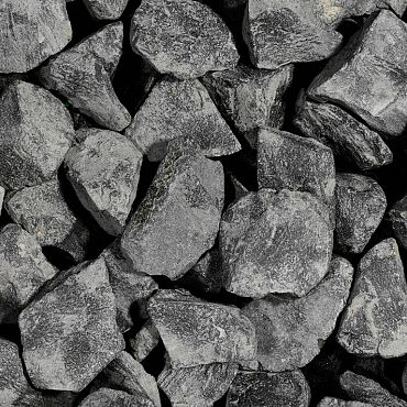 Mini bigbag Basalt brokjes zwart 32-56 mm