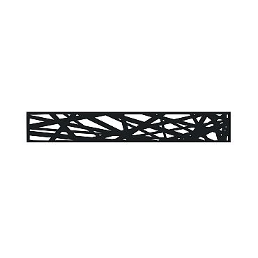 Boston Decopaneel Hera horizontaal 30x175 cm dikte 2 mm RAL9005