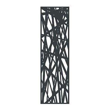 Boston Decopaneel Hera verticaal 58x182cm dikte 2 mm RAL7016 (1011)