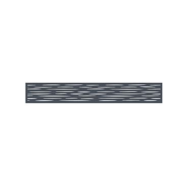 Boston Decopaneel Lamia horizontaal 30x175 cm dikte 2 mm RAL7016