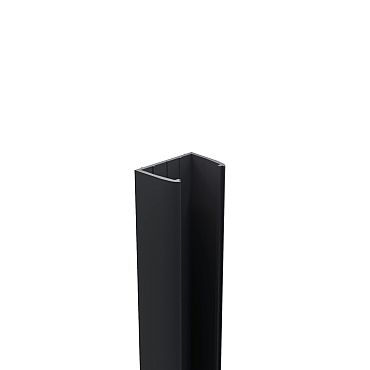 Boston Wand hoekprofiel L-190cm RAL9005