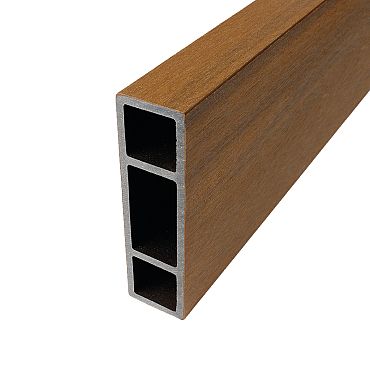 Brise soleil 42x145mm L-390cm Teak E Klasse  FSC 100%