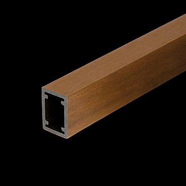 Brise soleil 42x60mm L-390cm Teak E Klasse  FSC 100%