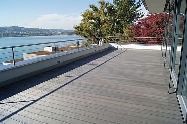 WPC 22,5x138mm Fiberdeck Premium massief Dark Grey