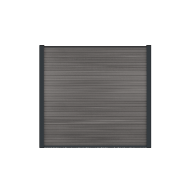 WPC fence board Modern Dark Grey 21x160mm (wb 150 mm) L-178cm