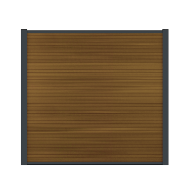 WPC fence board Modern Teak 21x160mm (wb 150mm) L-178cm FSC®100% FSC®-C003450