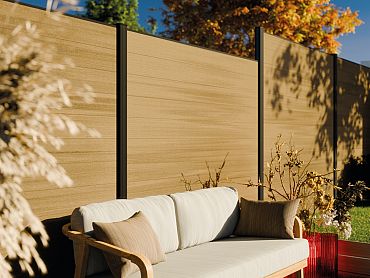 WPC Premium fence board Cedar 21x160mm (wb 150mm) L-178cm