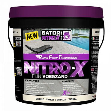 MBI Gator Nitro X Fijn 12,5 kg Vanille
