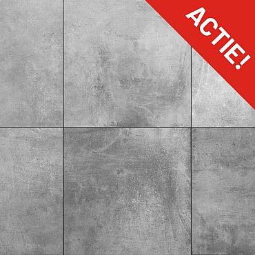 Kerabuiten 60x60x4cm Ash Grey