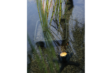 SUB Spot (underwater) 12V/3W LED Alu. charcoal grey Warm White.