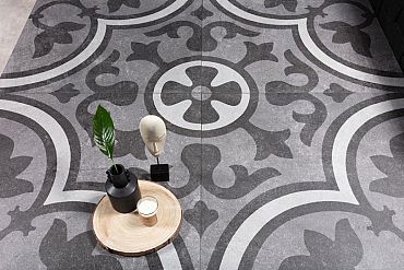 GeoCeramica® 100x100x4 Decoro Fiori