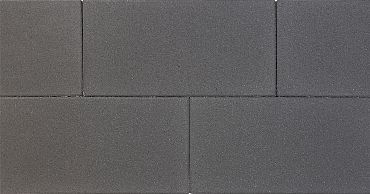 H2O comfort square 60x30x5 cm black