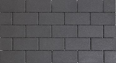 Design Brick 8 cm Black Mini Facet komo