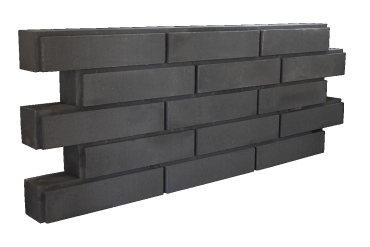 Allure Block Linea 15x15x60cm Black