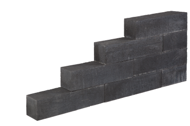 Linea Block Black 15x15x60cm