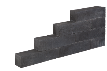 Linea Block Black 15x15x45cm
