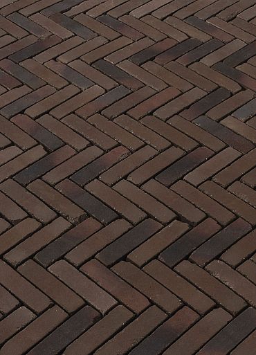 Gebakken WF60 terra vulcano antica rood-bruin-zwart