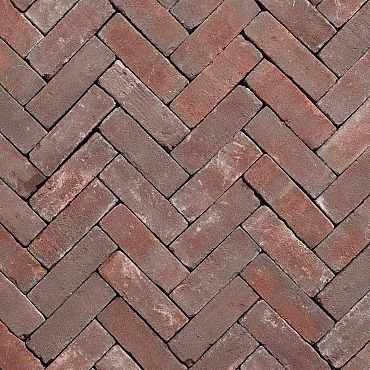 Gebakken DF80 Ruston rood paars bezand Natura