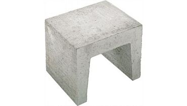 U-element 40x40x50 cm Grijs