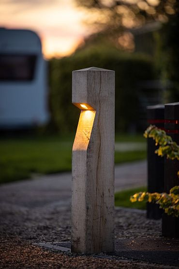 EYE 100 - 90x90x900mm PH02 - Accoya - Amber - Kabel