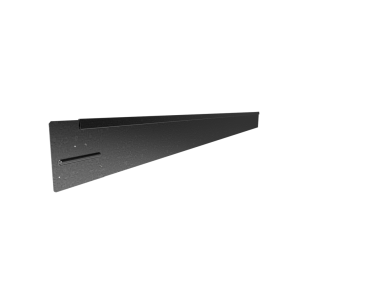Rigidline 150 mm, Gegalvaniseerd incl. 3 platte grondpennen en verbindingsplaat