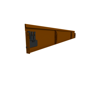 Rigidline 240 mm, Weervast incl. 5 grondnagels en verbindingsset