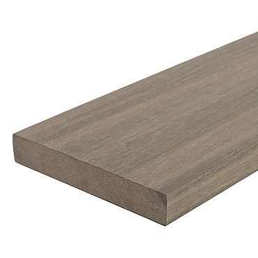 WPC 22,5x138mm Fiberdeck Premium Light Grey SE  kantplank massief FSC100% FSC®C003450