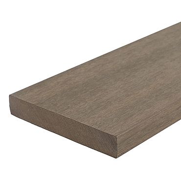 WPC 22,5x138mm Fiberdeck Premium Light Grey SE  kantplank massief FSC100% FSC®C003450