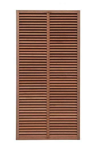 Keruing trellis 25 Louvre 90x180cm Premium FCQ FSC®100% FSC®-C003450