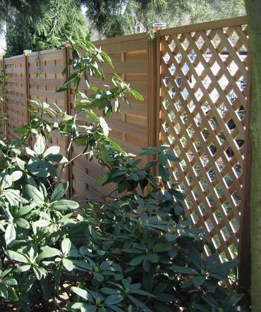 Keruing trellis 17 Chantilly 180x180cm  Premium FCQ FSC®100% FSC®-C003450