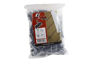 Cobra hybride Clip 8-18 L montageset tbv WPC schroef 4,8x43 mm 90st + bit per set