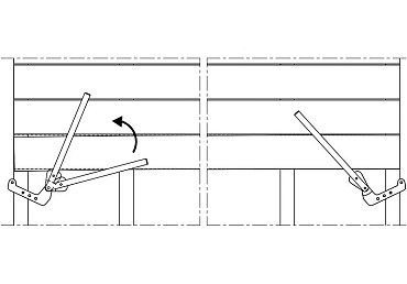 Cobra wrench montage hulp bij plaatsing vlonderdelen