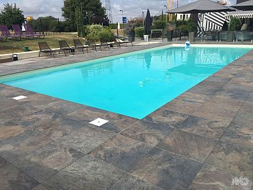 Ceramaxx Durban Slate Multicolor 90x90x3 cm