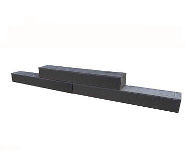 Patio naturel Antraciet 60x12x10cm