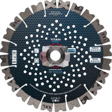Diamantzaag D230 Titan xxl X=17