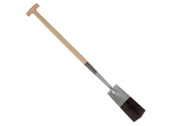 Draineerspade met opstapje 76cm steel