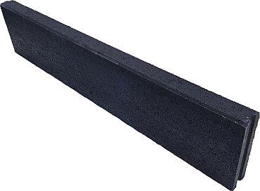 Betonband 6x20x100 antraciet