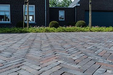 Gebakken WF60 terra ancona antica zwart-blauw-bruin