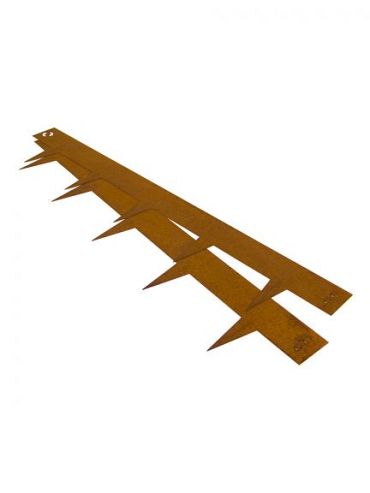 Multi-Edge kantopsluiting 100 x 17,5 x 0.15 cm Corten