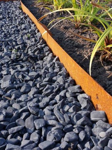 Multi-Edge kantopsluiting 100 x 17,5 x 0.15 cm Corten