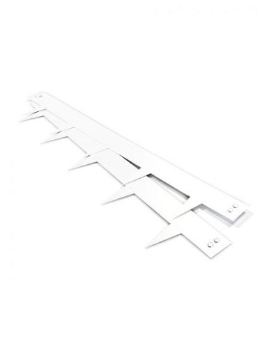 Multi-Edge kantopsluiting 100 x 17,5 x 0.15 cm Wit