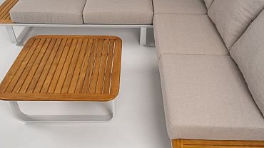Loungeset Capri Frost White/Beige