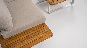 Loungeset Capri Frost White/Beige