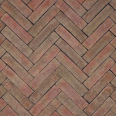 Gebakken UWF60 Novoton ongetrommeld bruin rood bezand designa