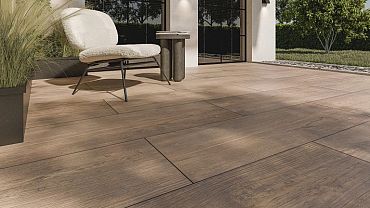 Keram. Woodlook Ronco Dark 40x120x3cm